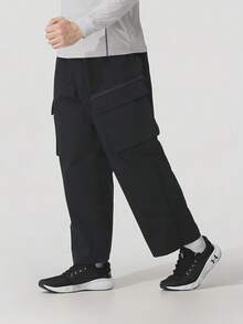 Under Armour Quần dài nam Unstoppable Utility Cargo vải dệt, phong cách thường ngày đi làm và du lịch, 1388827-001 - đen - Xem 2