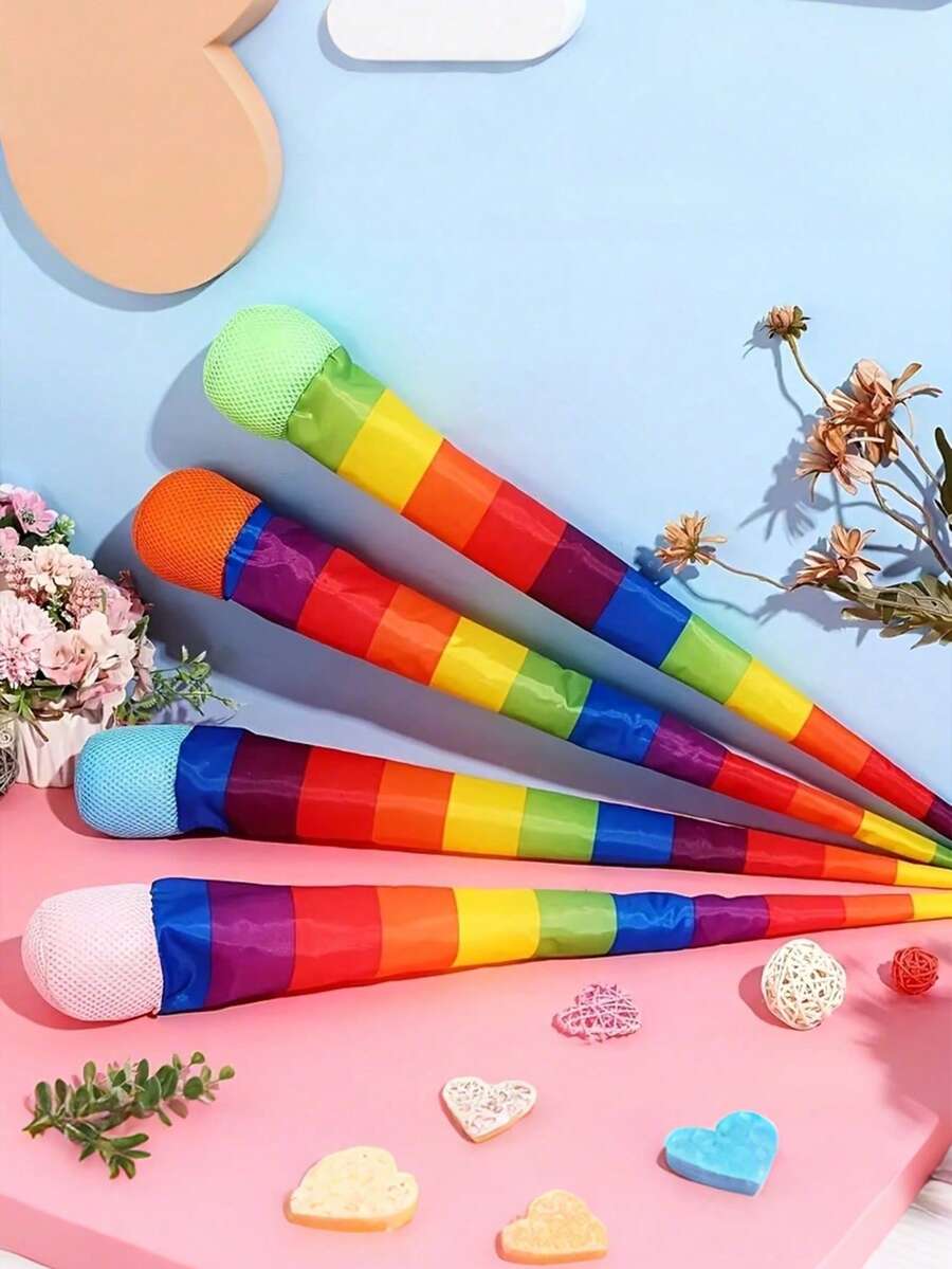 Aerodynamic Long-Tail Planet - Soft Rainbow Catch Ball, Colorful Lightweight Flying Ball, Suitable For Outdoor Games, Beach Parties, Camping, Picnics And Backyard Fun - Suitable For All Ages
