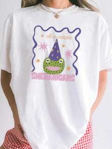 Women T-Shirts - 白色 - 查看 1