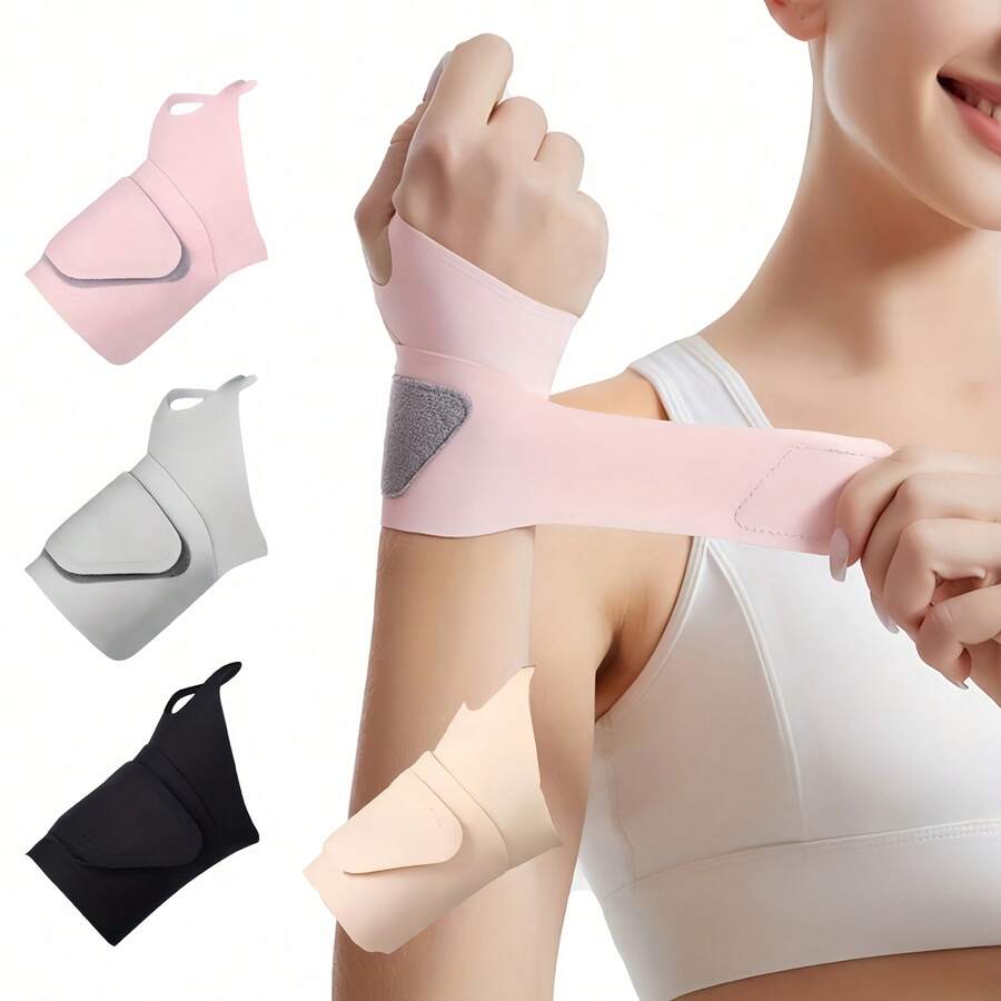 Ultra-Thin Tendon Sheath Inflammation Wrist Guard, Adjustable Pressure Wrist Support Strap, Relieves Carpal Tunnel Syndrome, TFCC Pain, Suitable For Sports Sprains, Computer Mouse Hand, Unisex Breathable Wrist Wrap