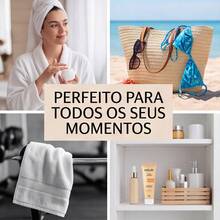 Kit Porán QBum Bum Creme Firmador 145g + Esfoliante Corporal 200g Para Glúteos - Creme - Visão 7