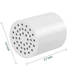 Filtro de Agua para Regadera, 6 PCS Universal 25 Etapas Cartucho de Filtro de Ducha, Filtro Regadera Reemplazo, para Eliminar Cloro, Reduce el agua dura, para Mejorar la Salud de la Piel y el Cabello - como en la imagen - Ver 7