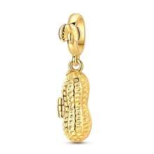 1 Peça Pingente de Pulseira Banhado a Ouro 18K com Fênix Brilhante, Urso, Tartaruga, Flor e Coração para Fabricação de Joias DIY, Escolha Ideal para Presente de Joias para Mulheres - Dourado - Visão 24