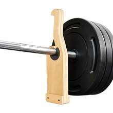 Weight Bar Organizer Rack With Anti-Slip Handle, Barbell Stand Suitable For Weightlifting Practice, Practical Gym Accessory - 1 - View 3