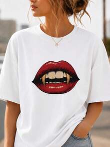 Women T-Shirts - 白色 - 查看 1