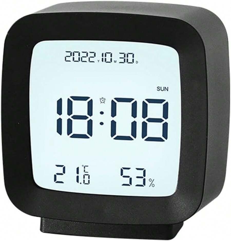 Weather Monitoring Clocks - Black 1pc - View 1