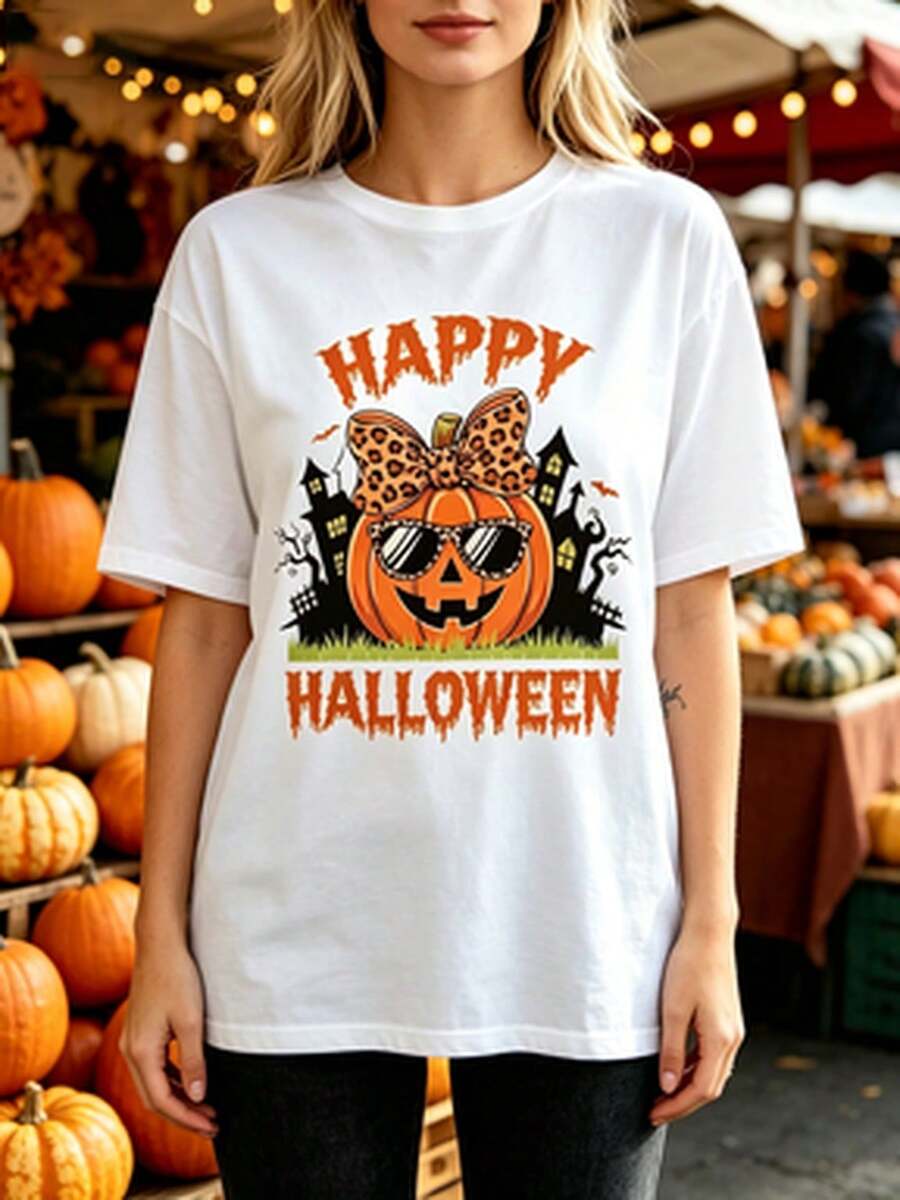 Women T-Shirts - 白色 3 - 查看 1