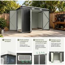 Storage Sheds - Black - View 6