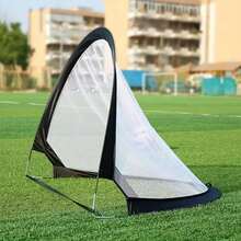 1pc Mini Portable Soccer Goal Net, Easy To Assemble And Compact Storage Space, Foldable And Movable Outdoor Training Soccer Goal, Perfect For Backyard Practice, Foldable And Movable For Outdoor Training - Multicolor - View 4
