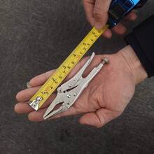1pc Locking Pliers Set, 5 Inch Needle Nose Pliers, Durable Manual Tool For Mechanical And DIY Projects, Powerful Function - Pointed Beak - View 5
