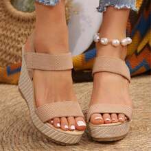 ISPORTE Women Wedges & Platform - 棕色 - 查看 2