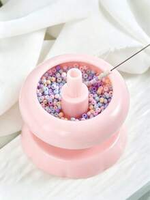 Wooden Bead Spinner Set, Designed For Bead Enthusiasts, Handmade Jewelry Makers, Designers, Suitable For Making Various Bracelets And Necklaces. - New White - View 9