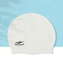 High Elastic Silicone Waterproof Swimming Cap, Unisex, Comfortable Hair Protection, No Tightness, Adult Swim Cap 4 Colors Available - Multicolor - View 10