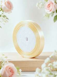 10 Rolls/1 Roll 25 Yards/Rolls 1cm Width Satin Ribbon Braided Thin Tape Gift Wrapping Cake …Packaging Material Bowknot Ribbon Valentine - 25-yard 1cm Ribbon - View 23