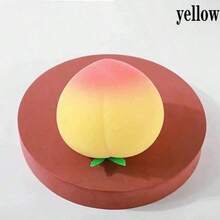 Soft Pressure-Resistant Squeeze Toys, Peach Squeeze Toy Adult Version, Squeeze Toys, Cute Items, Cheese Squeeze, Dumpling Squeeze - Multicolor - View 13