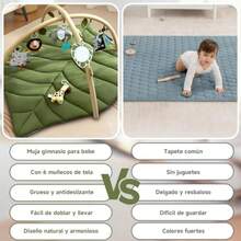 MUJA Gimnasio para Bebe, Baby Einstein Extra Grande con 6 Juguetes Extraíbles, Tapete para Bebe que Favorece el Desarrollo Sensorial y Motor del Bebé - argumento - Ver 3