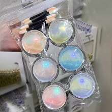 MIANEL GEL 2026 New 6-Color Aurora Nail Powder, High-Intensity Iridescent Color-Changing Pigment, Ultra-Bright Long-Lasting Aurora Color Effect, Suitable For Nail Salons And DIY Home Use, LED Curing - Multicolor - View 5