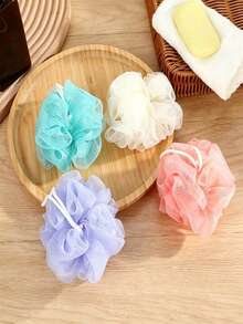Set 10/5/2/1 miếng bông tắm cao cấp siêu mềm cỡ lớn không bị xơ, bóng tắm chà lưng, bông tắm dạng khăn thấm hút, phù hợp dùng trong phòng tắm - Bông tắm - Xem 4