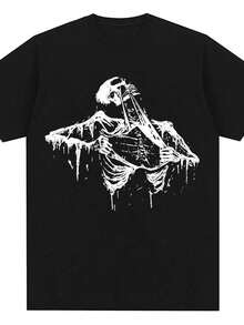 Women T-Shirts - 黑色 - 查看 1