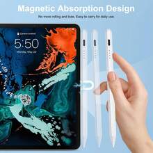 Portable Universal Stylus Set With 1pc Anti Misoperation Gloves, Compatible With IPad/Compatible With Samsung/Other Android Smart Tablets, Tilt Pressure Sensing, Anti Misoperation, High-Sensitivity Stylus, Suitable For Mobile Phones/Tablets, Drawing Accessories - Multicolor - View 4