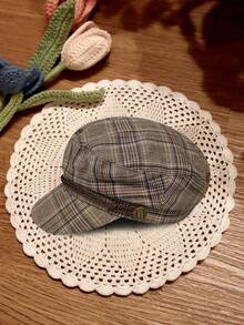 Women's Fashion Octagonal Beret | Knitted Craft | Polyester Material | Lightweight Non-Elastic | Suitable For All Seasons Universal Headwear - View 7