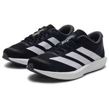 Adidas New EDGE GAMEDAY Mesh Sports Shoes, Shock-Absorbing Breathable Unisex Fitness Running Sneakers - Black and White - View 8