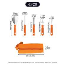 6/8/11Pcs Halloween Pumpkin Carving Kit, Stainless Steel DIY Sculpting Tools With Storage Bag, Multipurpose Fruit Vegetable Cutting Set For Jack-O-Lantern, Halloween Pumpkin Decorations - - - View 8