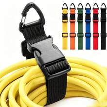 Adjustable Extension Cord Organizer Clip With Triangle Clamp, Durable Polypropylene Material, Suitable For Workshop And Garage Storage, Tool Belt Organization, Cable Management, Extension Cord Holder, Tool Organization, Sturdy And Durable - Multicolor - View 2