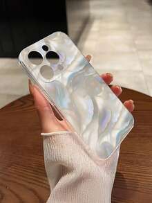 Fashion Creative Full-Screen Shell Pattern Marble Texture Anti-Scratch Anti-Fingerprint Transparent TPU Soft Case, Camera Lens Protection Compatible With Apple 11/12/13/14/15/16/17, Galaxy M34/S25/A15, Nothing, Pixel, - Multicolor - View 5
