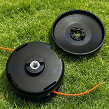 1個 104mm 直徑 M10*1.25 螺紋 耐磨防掉落 高速旋轉 高強度工程塑料金屬芯 義式小黑草修剪機頭，適用花園草坪除草與修剪 - 打草頭(義小款) - 查看 3