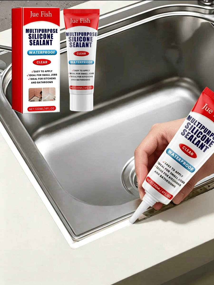 Multifunctional Sealant, Waterproof And Moisture-Proof Grout For Kitchen Countertop, Bathroom Toilet, Tile, Waterproof, Dirt-Resistant, Stain-Resistant, Making Your Home Cleaner And Drier, Providing You With A Better User Experience.