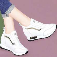 GAN AI Women Wedges & Platform - Clear - View 3
