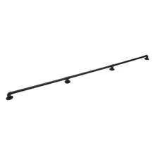 8ft Pipe Handrail 3 Sections, Metal Stair Railing, Galvanized Steel, Diy Adjustable Horizontal Vertical, For Industrial Home Decor - Default - View 4