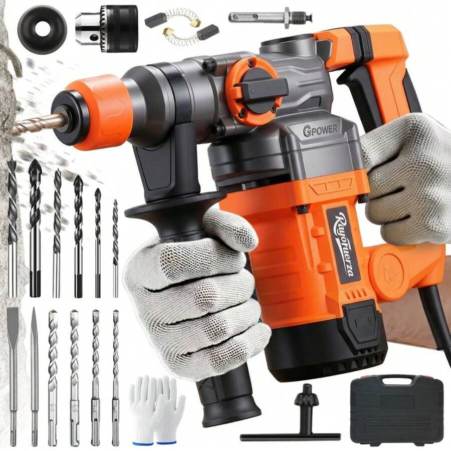 Electric Hammers - Orange - View 1