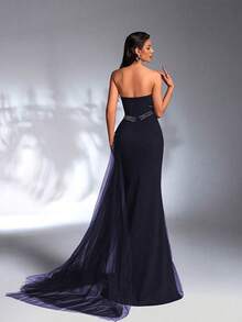 Wedding Dresses - Navy Color - View 3