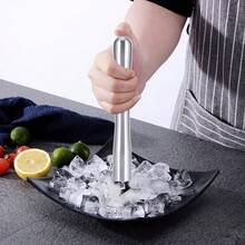 8.9 Inch Stainless Steel Cocktail Muddler And 10.2 Inch Long Handle Bar Cocktail Stirring Spoon (4pcs Set), Home Bar Tool Set, Bar Accessories Tools, Suitable For Mojito Juice Drinks - View 6