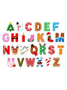Personalized Christmas Gift Tags/Custom Name Tags/Christmas Stickers/Holiday Gift Christmas Name Tags/Christmas Gift Label Stickers - Multicolor - View 5