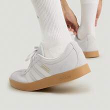 Adidas VL Court Classic T-Toe Retro Casual Skate Shoes Training Shoes KH5554 - Light Grey - View 5