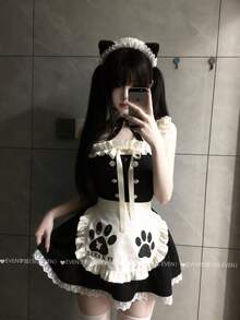Party Costumes & Sets - Black and White - View 3