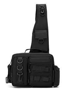 SHILAN Outdoor Tactical Crossbody Sling Bag, Multi Pockets Storage Chest Pack For Fishing Daily Outdoor Use - Multicolor - View 11