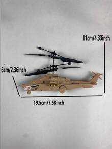 Helicóptero con sensor inteligente de control remoto, hecho de material resistente a caídas, helicóptero de control remoto con sensor infrarrojo. Regalo de cumpleaños, helicóptero de control remoto/avión de control remoto de plástico juguete volador, aeronave con sensor de gestos, juguete educativo interactivo infrarrojo, equipado con cubierta de luz LED, control remoto sin batería. (Ya sea que esté equipado con dispositivo de control remoto o no, puede haber ligeros errores en la medición manual, y los colores de los accesorios se envían al azar) - Multicolor - Ver 15