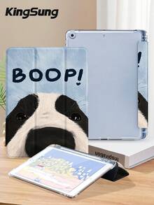 Kingsung Casing Tablet Motif Anjing BOOP, Kompatibel dengan iPad 9.7/10.2/10.5/10.9/12.9/Pro 11, Generasi ke-10, Kompatibel dengan Galaxy Tab S6 Lite 10.4 inci, Kompatibel dengan Kindle Paperwhite Generasi ke-12 2024, Kindle (Generasi ke-11) Versi 2022, Perlindungan Jatuh Lembut, Dudukan Pintar/Bangun/Tidur Otomatis - MultiWarna - View 4