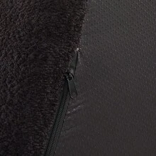 Un sillón individual hexagonal de estilo moderno, caracterizado por opciones de combinación versátiles y un diseño; este sofá de chenilla para - Negro + Chenilla + Espuma + Muelles + Moderno + 1 asiento - Ver 7