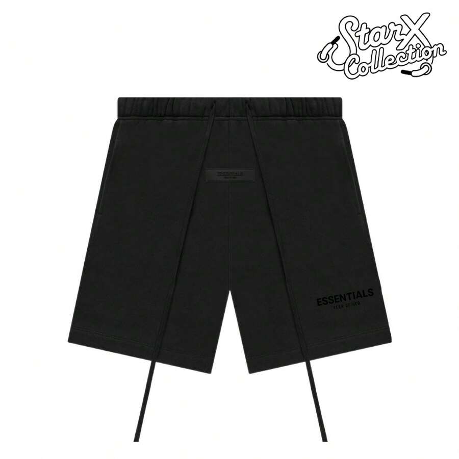 Fear Of God Essentials Men's Sweatshorts Casual Lightweight Breathable Elastic Drawstring Waist Suitable For Daily Wear Fitness Outdoor Outfits - 彩色 - 查看 1