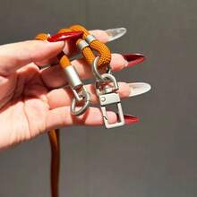 Set Tali Ponsel Gaya Bohemian, Tali Leher dan Gelang Kepang Tebal yang Dapat Diatur, Dengan Cincin Perekat, Tali Ponsel Selempang Anti-Hilang, Cocok untuk Smartphone - MultiWarna - View 5