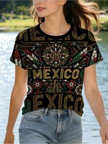Women T-Shirts - Flower - View 3