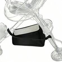 Baby Stroller Bottom Storage Bag For Outdoor Use, Tissues And Toys, Stroller Mesh Bag Holder Container Basket - Multicolor - View 1