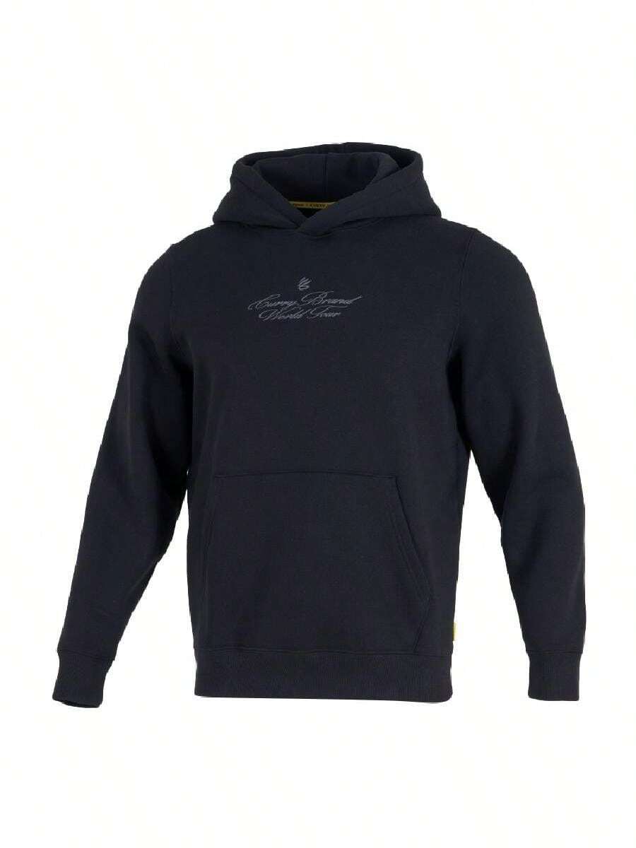 Under Armour Men's Curry Tour Splash Sweatshirt, Casual Comfortable Sports Sweatshirt, 6012935-001 - Black - View 1