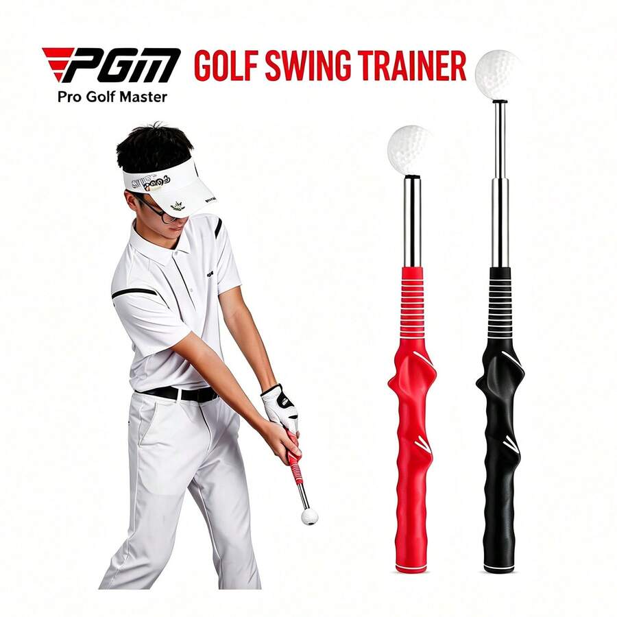 PGM Golf Swing Trainer Indoor Golf Practice Stick Retractable Sound Applicable For Golf Practice Swing Motion Practice