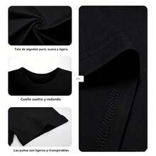Men T-Shirts - Black - View 6